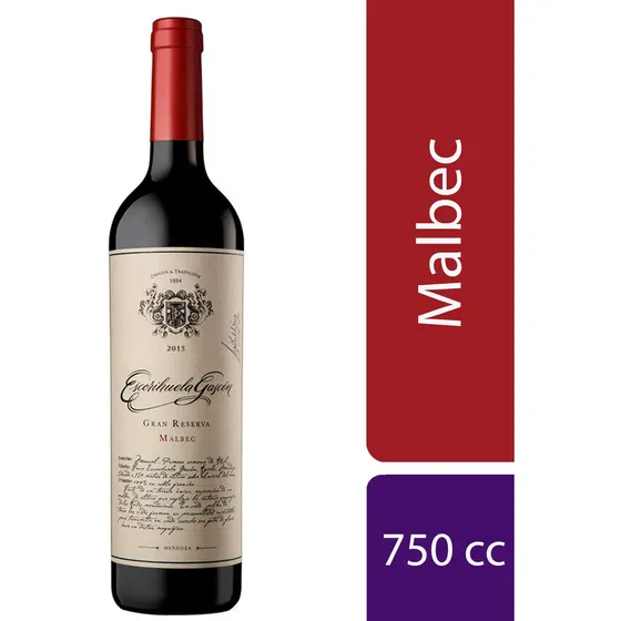 Vino Tinto Malbec Gran Reserva Escorihuela Gascon X 750