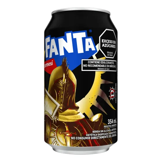 Nueva! 6 Latas Fanta Carmesi 354ml Edicion Limitada Xbox