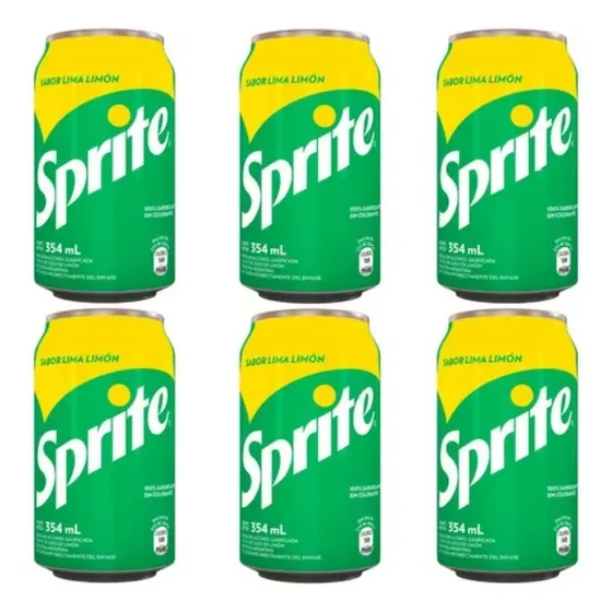 Sprite Gaseosa Lata 354ml Pack X6