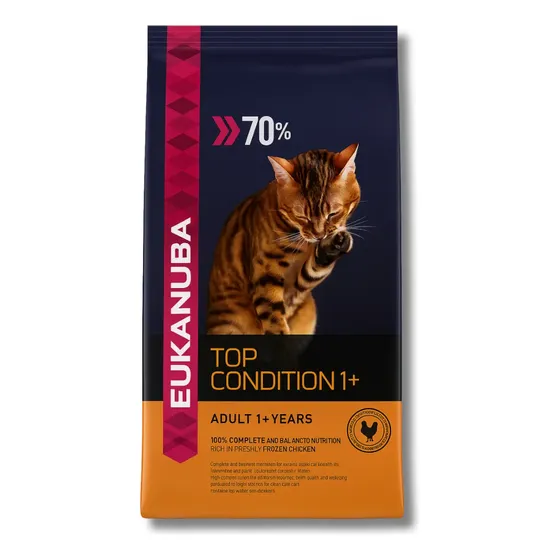 Alimento Para Gatos Eukanuba Top Condition Adulto Pollo 15kg