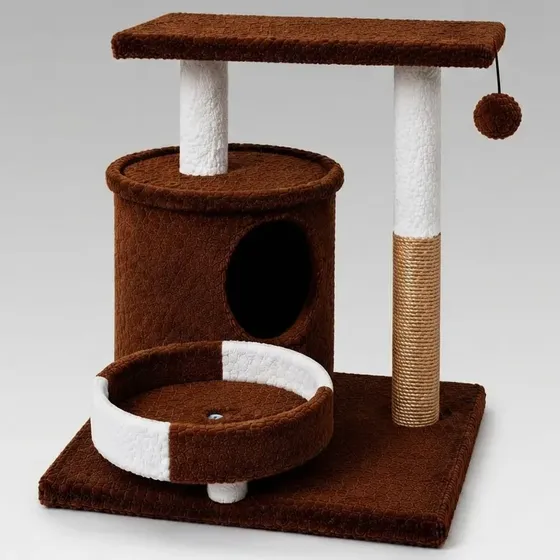 Rascador Para Gatos Cama Gimnasio Torre Arbol Cama Y Cucha