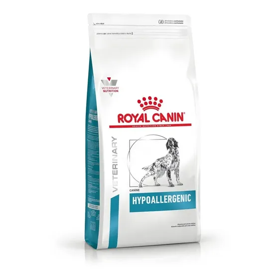 Alimento Royal Canin Veterinary Hipoalergénico para perro adulto todos los tamaños sabor mix de 2 kg