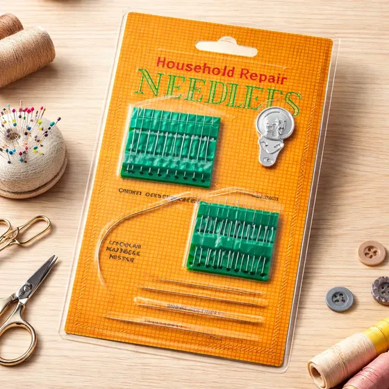 Set De Agujas 27pcs Con Enhebrador X 3 Blisters