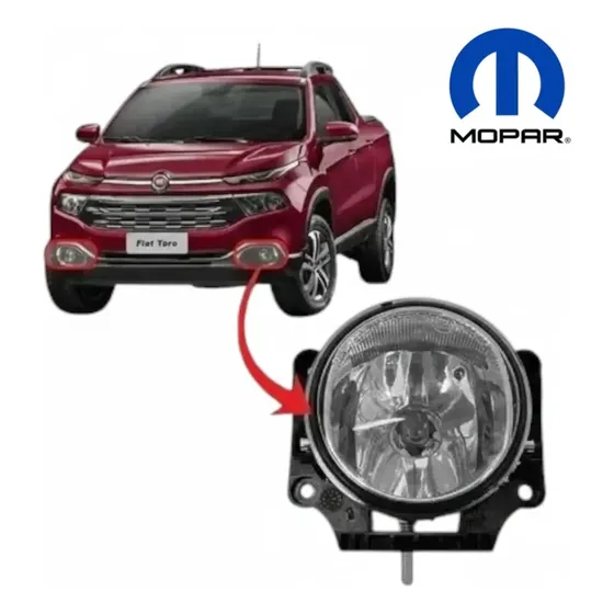 Faro Auxiliar Antiniebla Fiat Toro Freedom Volcano Original®