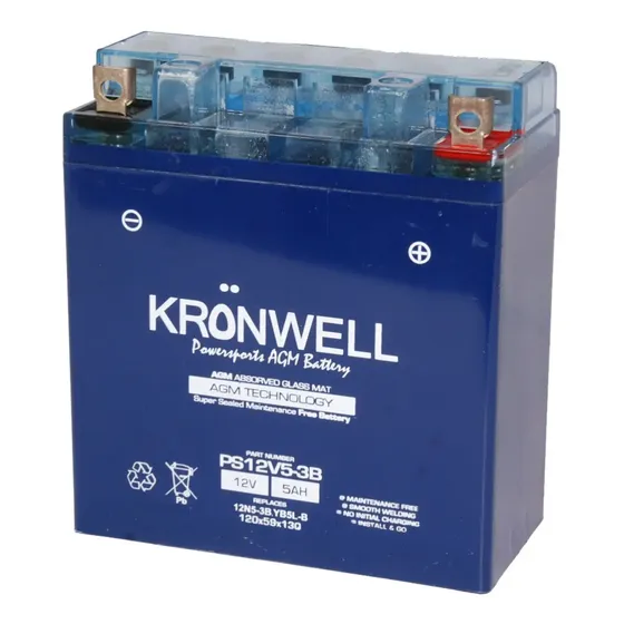 Bateria Kronwell Gel Corven Energy 110 Mirage 110 Yb5l-b