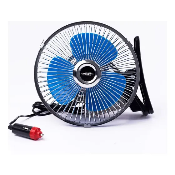 Ventilador Metalico 6  Oregon 12v Universal Con Clip Autos