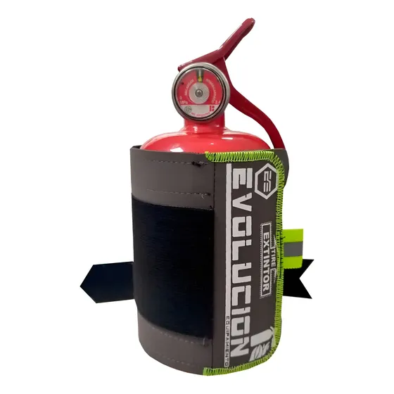 Funda Con Abrojo Soporte Para Matafuegos De Auto No Perfores