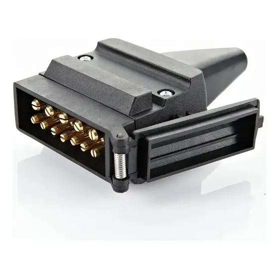 Conector Ficha Plano Trailer 12 Pin Ranger 2023/ Raptor