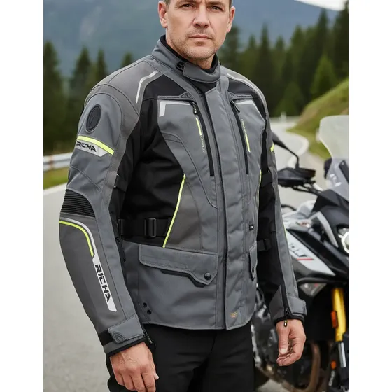 Campera Richa Infinity 2 Hombre 4 Estaciones Titanium