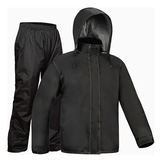 Traje Impermeable Xxl Negro, Impermeable, Para Ciclismo, Cha