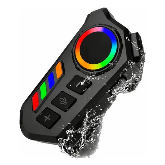 Intercomunicador Casco Moto K06 Bluetooth 5.4 Ipx8 1km