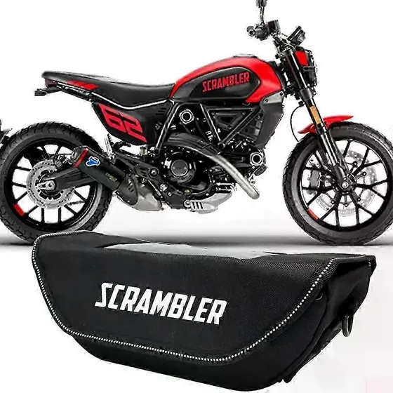 Bolsa De Depósito De Moto Para Ducati Scrambler 800 Lineup S Negro