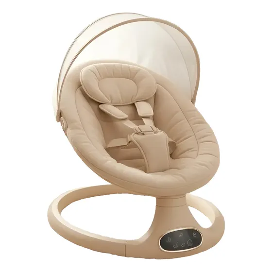 Silla Mecedora Smart Bebe Con Bluetooth Sonido Y Reclinacion