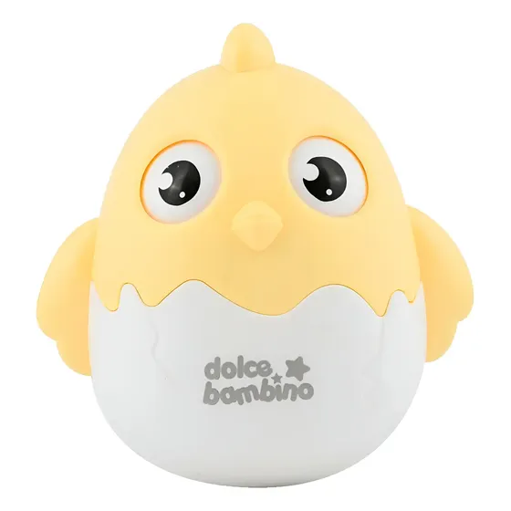 Dolce Bambino Pollito Involcable Swing Con Sonido Color Amarillo