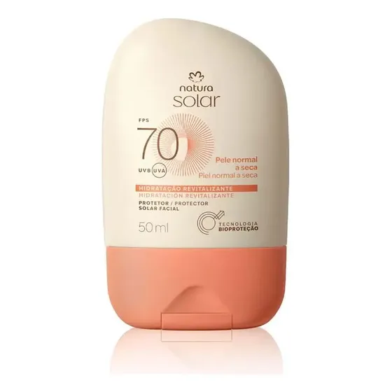 Protector Solar Facial Piel Normal A Seca Fps 70 Natura