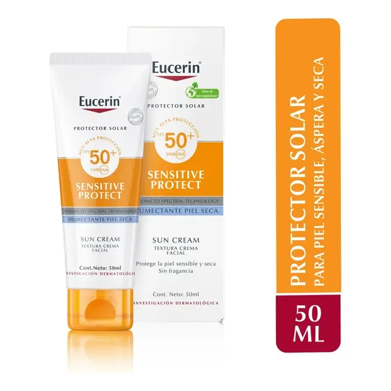 Eucerin Sensitive Protect Protector Solar FPS 50+ 50 ml