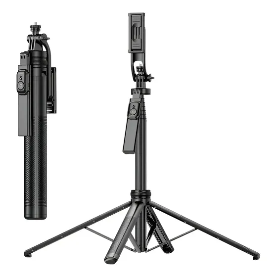 Palo Selfie Trípode C18 Celular Camara Bluetooth 180 Cm