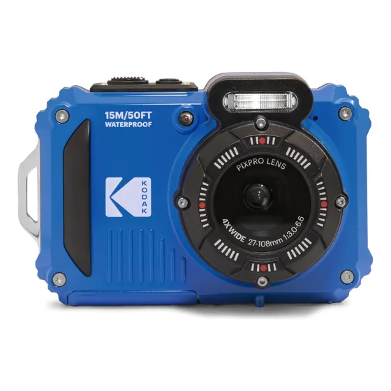 Cámara Digital Impermeable Kodak Pixpro Wpz2 Blue Con Acceso