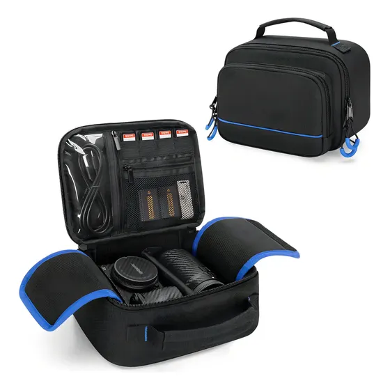 Funda Transporte Negro PGmoon Compatible Sony Alpha A6000 A6100 A6400