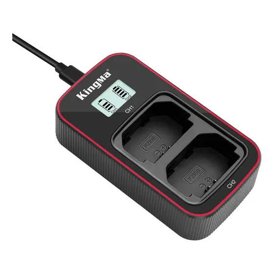 Cargador Usb Dual De Baterias Sony Np-fz100 P/ A7r Iii A9/9s