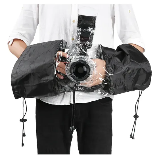 Funda De Lluvia Impermeable Para Cámara Réflex Digital C Uni