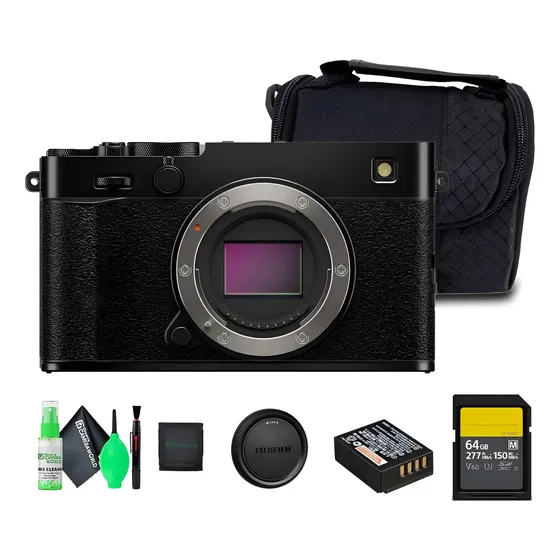 Cámara Digital Sin Espejo Fujifilm X-e5 Negra + Accesorios N