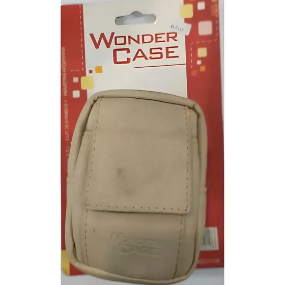 Funda Estuche P/ Cámara Compacta Wondercase Cuero Sintetico