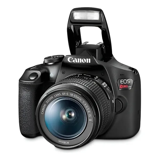 Camara Digital Canon Eos Rebel T7 18-55mm Wifi 24mp Full Hd