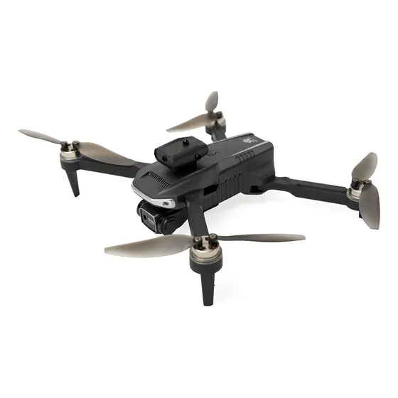 Mini Drone E88 Pro Negro FPV 2 Cámaras Full HD GPS Plegable 360°