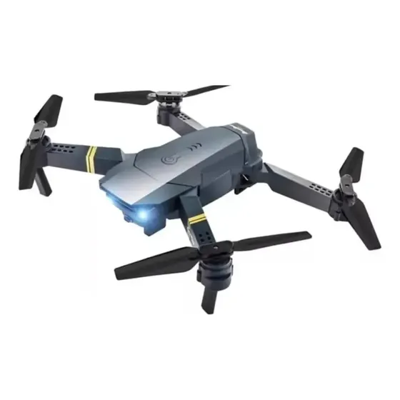 Mini Drone Genki 998 Pro Recargable Camara Dual 4k Wifi Gris