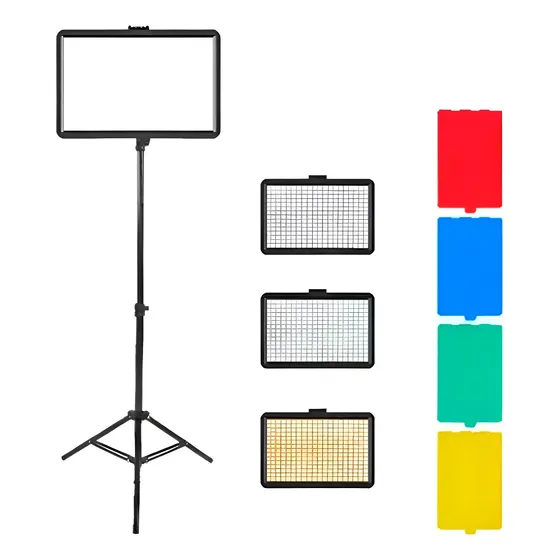 Panel Fotografia Led Luz Estudio Colores Profesional Tripode