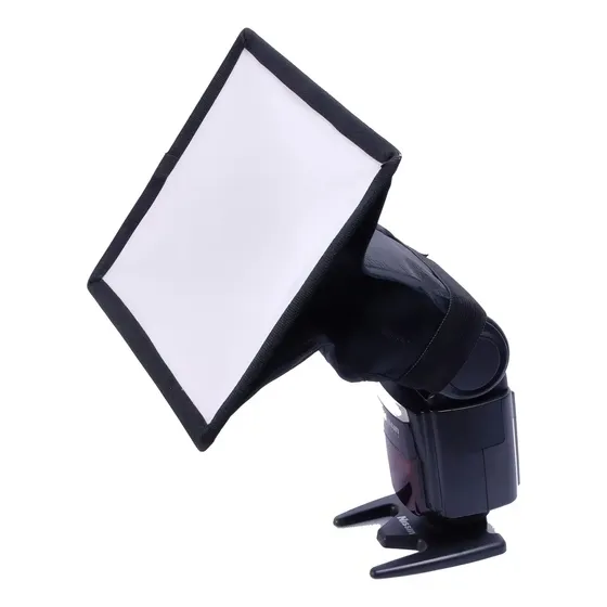 Difusor Softbox Rectangular Visico 15x17cm Para Flash De Zapata