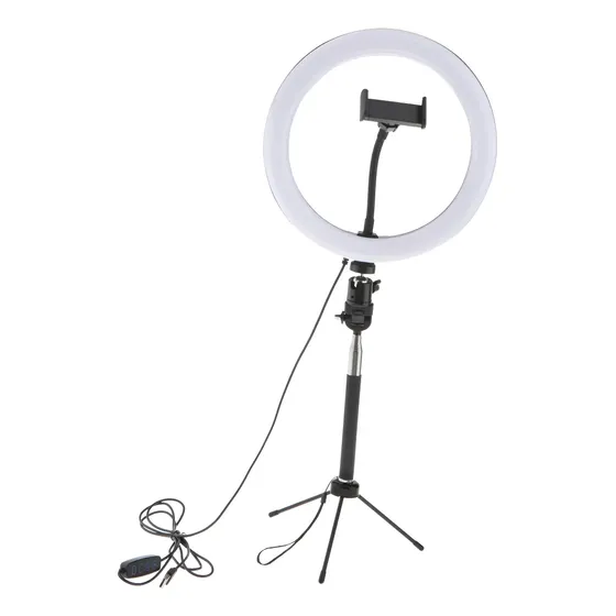 Anillo Luz Profesional Iluminador Luz Led Estudio Móvil 12v