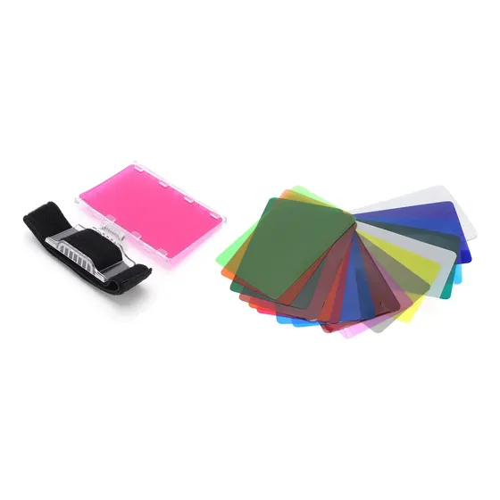 Filtro De Iluminación Universal Flash Gels, Kit De Gel Para