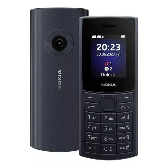 Teléfono celular Nokia 110 4g de doble chip azul medianoche