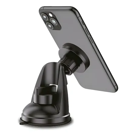 Soporte De Auto Para Celular Magnético Sopapa Y Ventilacion  Negro