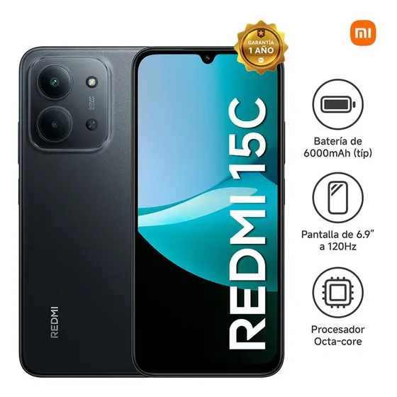 Redmi 15C 256G 4Ram Black