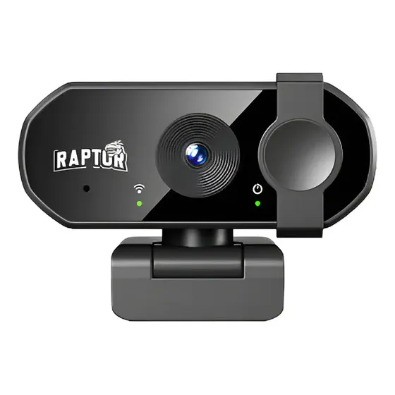 Cámara Web Raptor Vision 4K c/microfono c/tapa