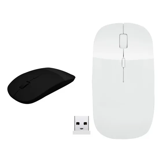 Mouse Wireless Inalambrico Usb Dpi Libercam Mous-140 Lapto Pc Notebook Color Blanco