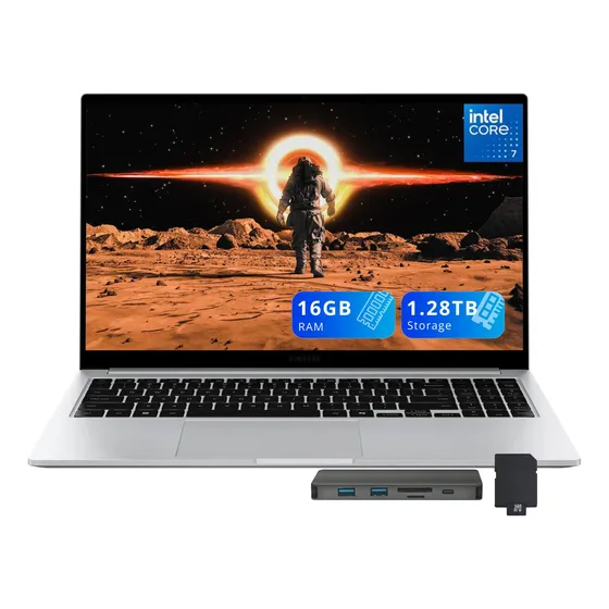 Samsung Galaxy Book4: Pantalla De 15.6 Pulgadas - Core 7