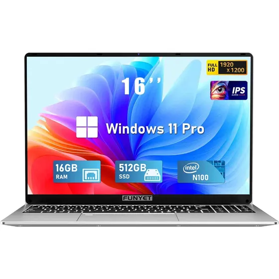 Portátil Para Juegos De 16 Pulgadas, Computadora Portátil