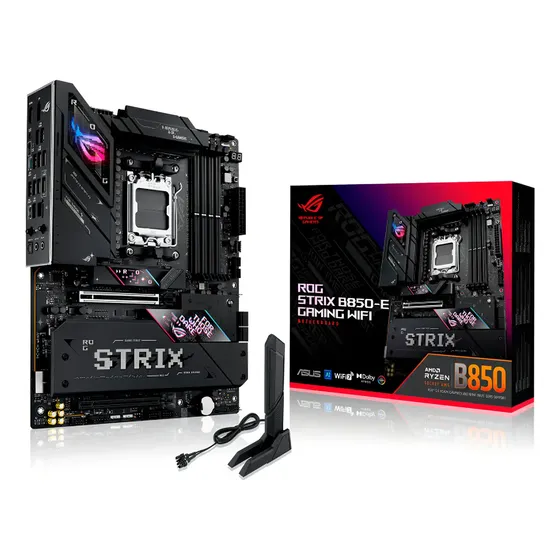 Motherboard Rog Strix AMD B850-e Gaming Wifi Am5 Color Negro