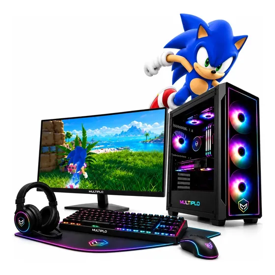Pc Gamer Completa Amd Ryzen 7 5700g 16gb 500gb Monitor 27