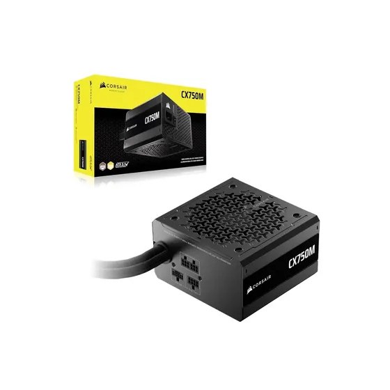Fuente Corsair 750w Cybenetics Bronze Cx-m Series Cx750m Atx 3.1 Semi-modular