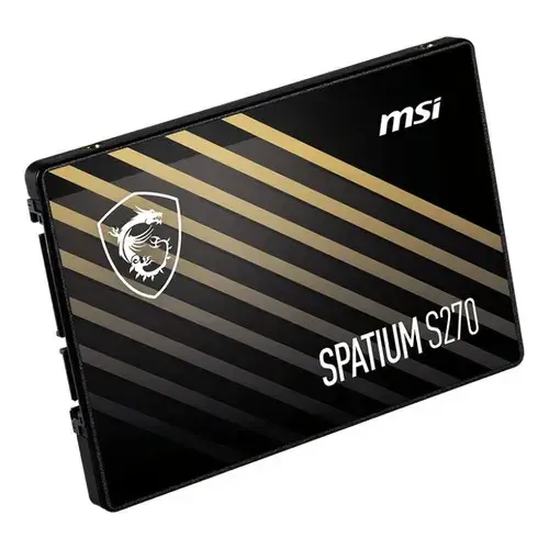 Disco Solido Msi Spatium S270 240gb 2.5'' Ssd Sata Pc Color Negro