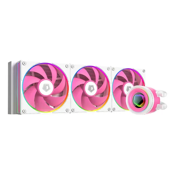 Cpu Watercooling 360mm Id-cooling Fx360 Inf Pink Argb 350w Rosa