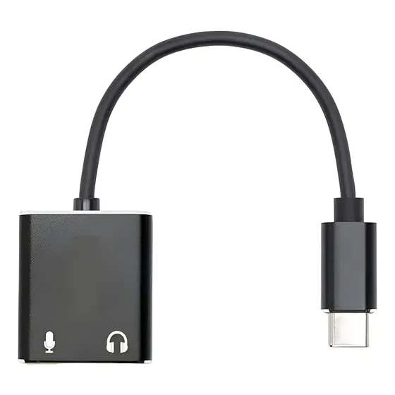 Placa Sonido Usb C  Audio Auric + Mic. Conversor Externa