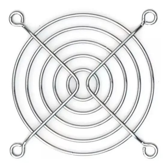 Rejilla Metálica Bosser para Cooler 70x70mm Gris