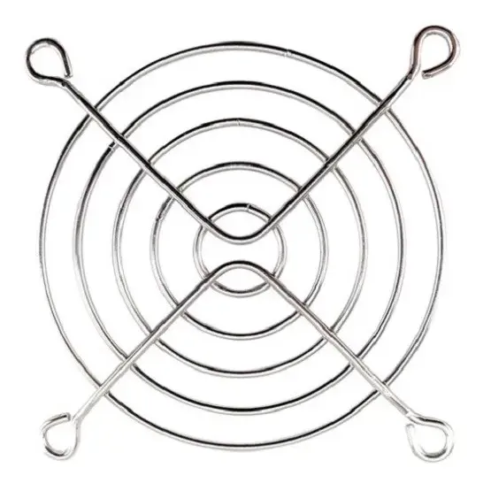 Rejilla Metálica Bosser RBO-80M Cooler 80x80mm Gris 3 pulgadas