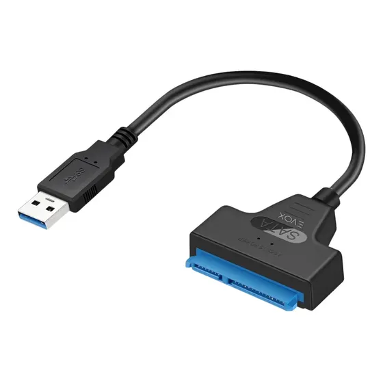 Adaptador Usb 3.0 A Sata 2.5 Discos Rigidos - Ssd - Grabadoras - EAABA